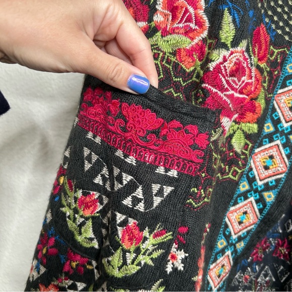 Johnny Was Biya Breilinha Hooded Duster extra large - Picture 6 of 16